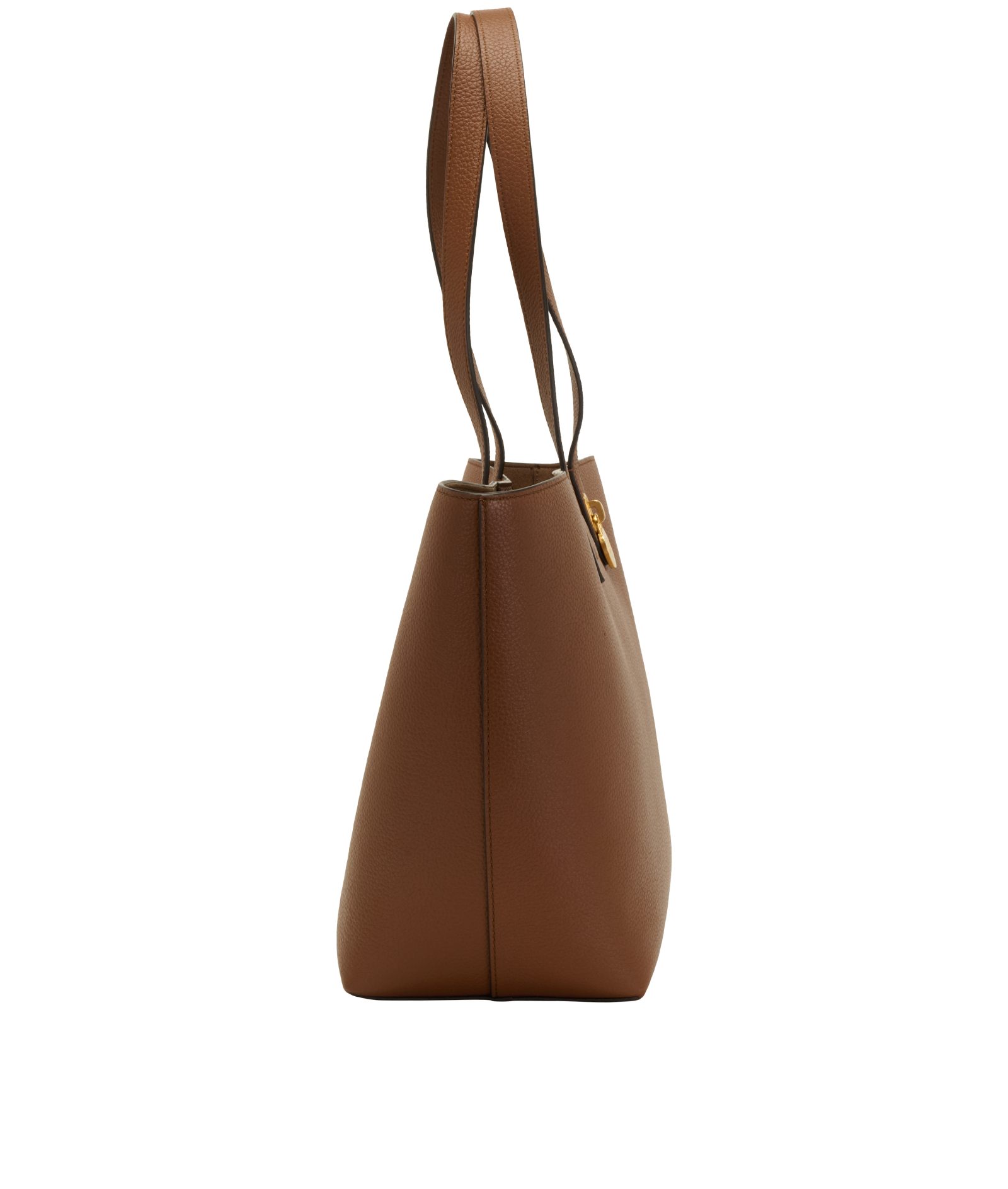 Tote, &pound;450, Handbags, Brown, Leather, Side view